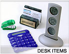 desk items